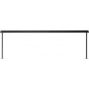 Muuto - Linear montierte Tischleuchte 209 cm - Schwarz