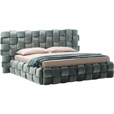 mogg - Flirt Bett 160 cm - Salbei (Samt) mogg - Flirt Bett 160 cm - Salbei (Samt)