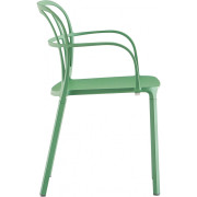 Pedrali - Intrigo 3715 Armlehnstuhl - Salbeigrün