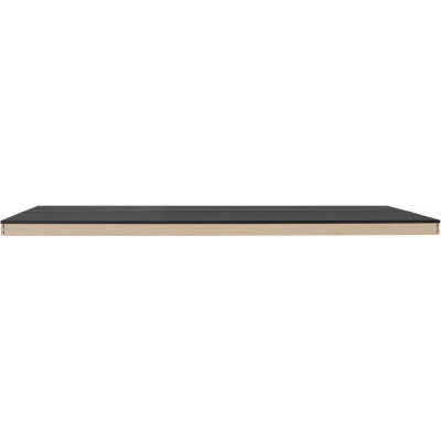 Muuto - Linear System Mittelmodul Tisch 110 cm - Schwarzes Nanolaminat/ Eiche Muuto - Linear System Mittelmodul Tisch 110 cm - Schwarzes Nanolaminat/ Eiche
