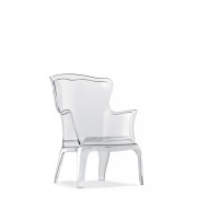 Pedrali - Pasha 660 Stuhl - Transparent