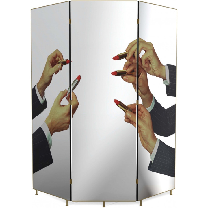 Seletti - Faltbare Spiegelwand - Lipsticks Seletti - Faltbare Spiegelwand - Lipsticks