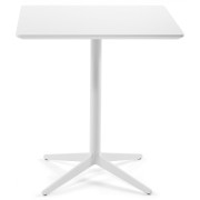 Plank - MISTER X Tisch 80x80 cm - MDF (Indoor) | Weiß