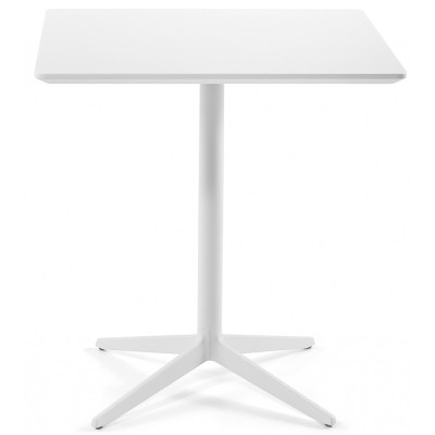 Plank - MISTER X Tisch 80x80 cm - HPL (Outdoor) | Weiß Plank - MISTER X Tisch 80x80 cm - HPL (Outdoor) | Weiß