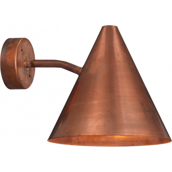 Örsjö - Tratten Wandleuchte Outdoor L - Raues Kupfer Örsjö - Tratten Wandleuchte Outdoor L - Raues Kupfer