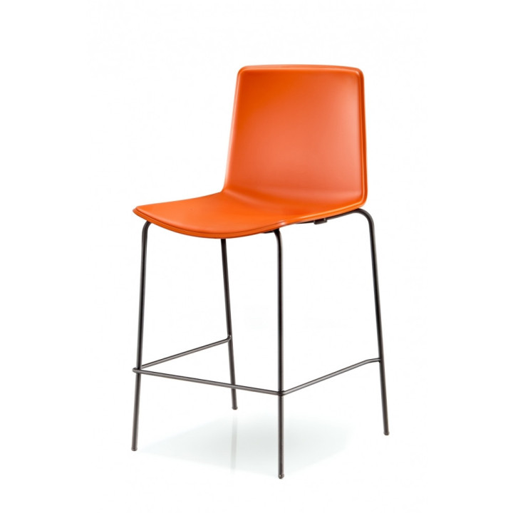 Pedrali - Tweet 892 Barhocker - Schwarz | Verchromt Pedrali - Tweet 892 Barhocker - Schwarz | Verchromt