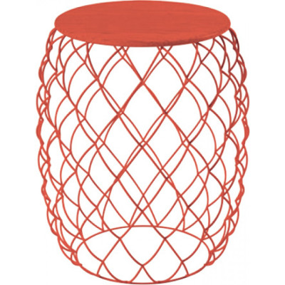 Magis - Pina Niedriger Tisch / Beistelltisch Indoor - Koralle/Koralle Magis - Pina Niedriger Tisch / Beistelltisch Indoor - Koralle/Koralle