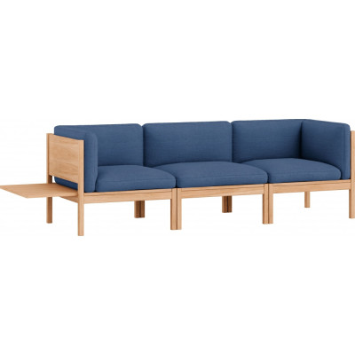 Moebe - Modular Sofa 3-Sitzer mit Armlehnen und Beistelltisch Re-Wool - Re-Wool 767 Moebe - Modular Sofa 3-Sitzer mit Armlehnen und Beistelltisch Re-Wool - Re-Wool 767