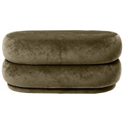 Ferm Living - Pouf Hocker oval - Forest (3)