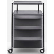 Pedrali - Boxie Rollcontainer groß - Blau | Schublade oben