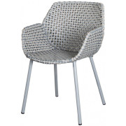 Cane-line - Vibe Stuhl - Hellgrau / Grau / Taupe