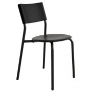 TIPTOE - Midi SSDr Gartenstuhl - Graphit Schwarz