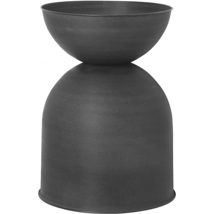Ferm Living - Hourglass Blumentopf Schwarz Ferm Living - Hourglass Blumentopf Schwarz