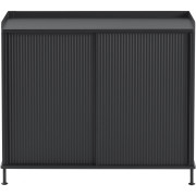 Muuto - Enfold Sideboard Hoch 100x45 - Eiche / Anthrazit Schwarz