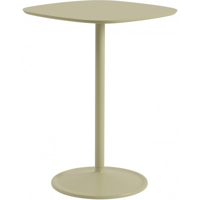 Muuto - Soft Café Tisch 70x70 cm - Laminat Beige-Grün / Beige-Grün