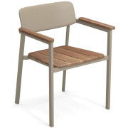 Emu - Shine Armlehnstuhl Teakholz - Taupe