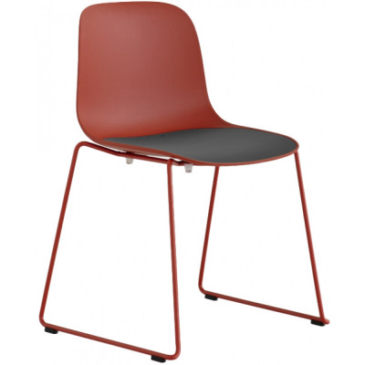 La Palma - Seela Kufenstuhl stapelbar Outdoor - Schwarz | Grau | Grau La Palma - Seela Kufenstuhl stapelbar Outdoor - Schwarz | Grau | Grau