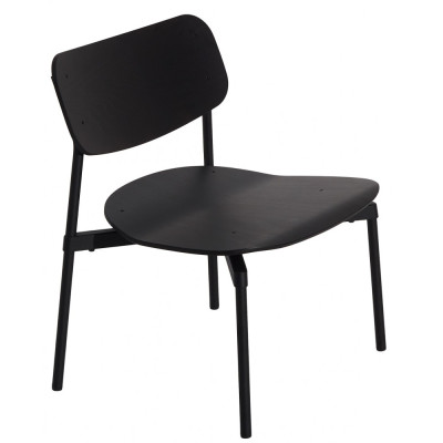 Petite Friture - Fromme Wood Lounge Stuhl - Schwarz Petite Friture - Fromme Wood Lounge Stuhl - Schwarz