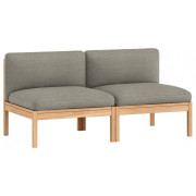 Moebe - Modular Sofa 2-Sitzer Re-Wool - Re-Wool 128