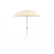 Weishäupl - Pagoden Sonnenschirm Ø240 cm weiß - Natur (01) | ohne Schutzhülle