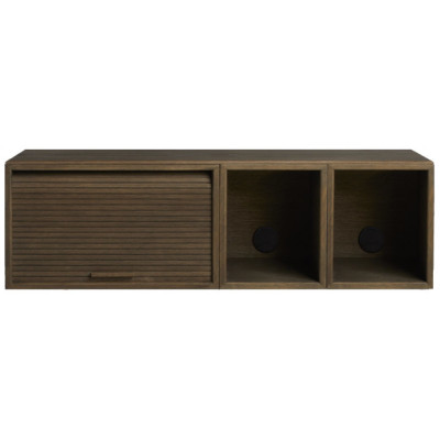 Northern - Hifive Slim Wandregal 100cm - Eiche geräuchert Northern - Hifive Slim Wandregal 100cm - Eiche geräuchert