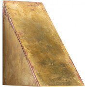 Örsjö - Oxid Wandleuchte Outdoor - Raues Messing