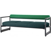 Magis - Brut Sofa 3-Sitzer - Grün (Vidar 932)