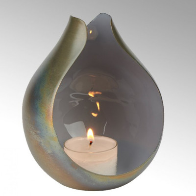 Lambert - Canela Windlicht Bronze-Silber Lambert - Canela Windlicht Bronze-Silber