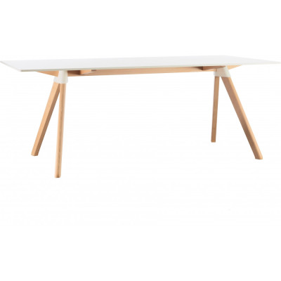 Magis - The Wild Bunch Butch Tisch 180x90 cm - Natürlich/ Weiß