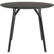 Woud - Tree Esstisch - Schwarz Ø 90 cm