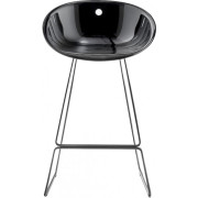 Pedrali - Gliss 902 Barhocker - Schwarz; Gestell: Chrom