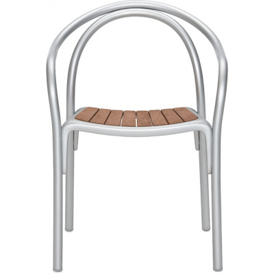 Pedrali - Soul Outdoor 3746 Stuhl - Eloxiertes Aluminium Pedrali - Soul Outdoor 3746 Stuhl - Eloxiertes Aluminium
