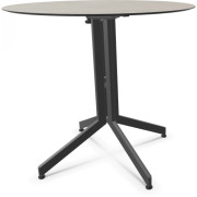 Stern - Faro Bistrotisch rund - Graphit | Zement hell