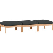 Moebe - Modular Sofa 3 Sitzer Daybed Re-Wool - Re-Wool 987