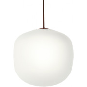 Muuto - Rime Pendelleuchte Ø45 cm - Tiefrot