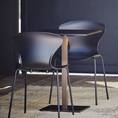 Jan Kurtz - Riva Stuhl - Schwarz Jan Kurtz - Riva Stuhl - Schwarz