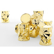 Opinion Ciatti - Tab.U Beistelltisch - (Ø 31 x H 65 cm) | Gold