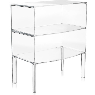 Kartell - Ghost Buster Kommode - Glasklar Kartell - Ghost Buster Kommode - Glasklar