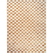 Ferm Living - Check Teppich - 200x300 cm / Off-White/Natur