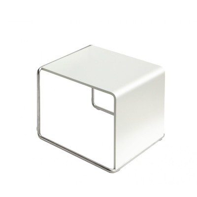 La Palma - Ueno Beistelltisch / Hocker - Weiß lackiert La Palma - Ueno Beistelltisch / Hocker - Weiß lackiert