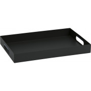 Stern - Tablett - 60x40 cm | Schwarz matt