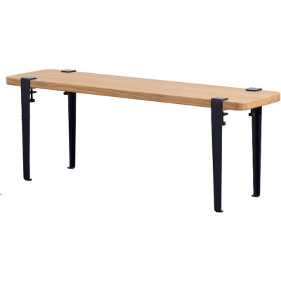 TIPTOE - Duke Bank Eiche massiv - Dark Steel TIPTOE - Duke Bank Eiche massiv - Dark Steel