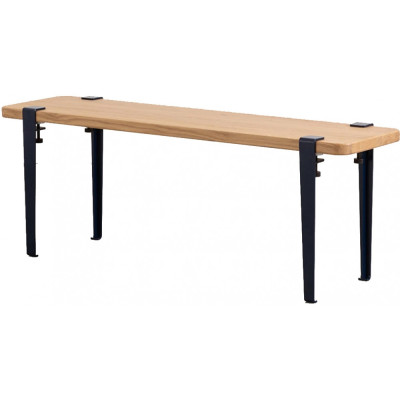 TIPTOE - Duke Bank Eiche massiv - Mineral Blue TIPTOE - Duke Bank Eiche massiv - Mineral Blue