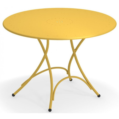 Emu - Pigalle Klapptisch rund - Currygelb