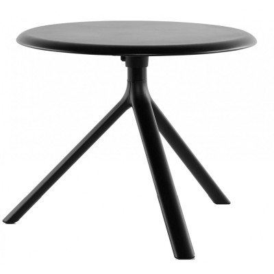 Plank - MIURA Beistelltisch Ø60 cm klappbar - Schwarz Plank - MIURA Beistelltisch Ø60 cm klappbar - Schwarz