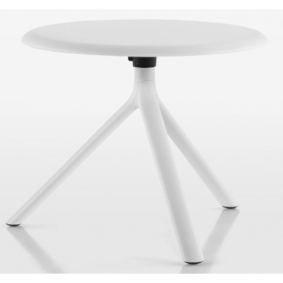Plank - MIURA Beistelltisch Ø60 cm klappbar - Weiß Plank - MIURA Beistelltisch Ø60 cm klappbar - Weiß