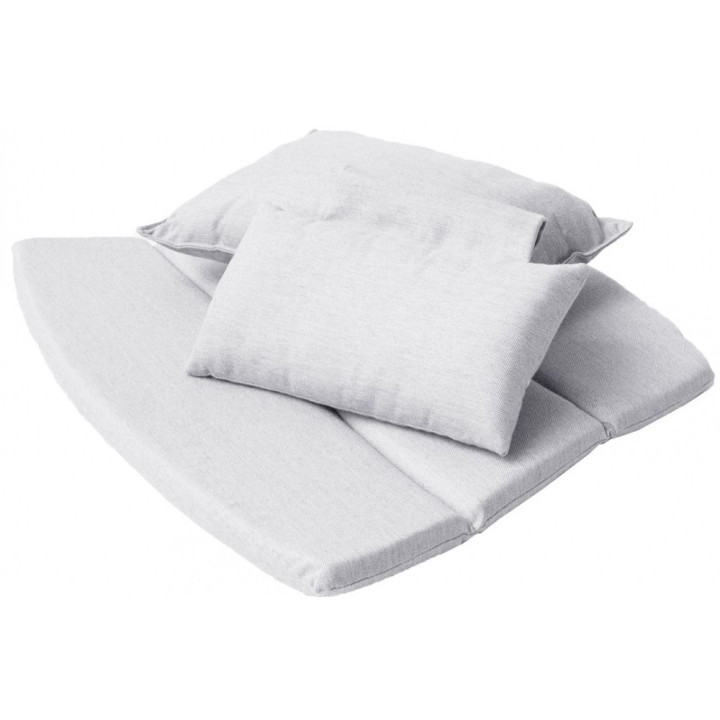 Cane-line - Breeze Kissensatz für Highback Sessel - Hellgrau Cane-line - Breeze Kissensatz für Highback Sessel - Hellgrau