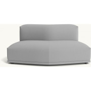Muuto - Connect Sofa 210 Grad Winkel-Modul (M) - Steelcut Trio 133