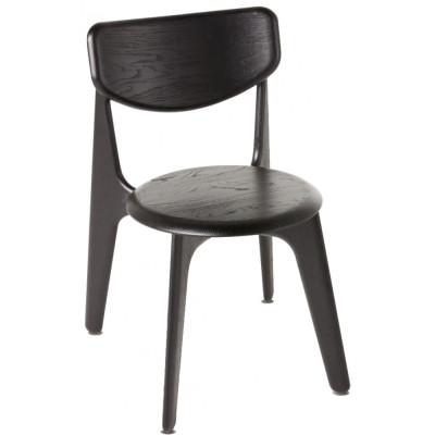 Tom Dixon - Slab Side Stuhl - Schwarz Tom Dixon - Slab Side Stuhl - Schwarz