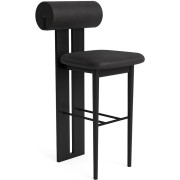 Norr11 - Hippo Thekenstuhl - Schwarz | Anthrazit 21003 (Dunes)